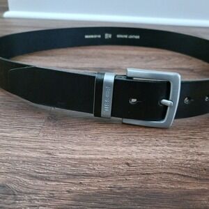 Fossil Men's Genuine Leather Size 40" Black Belt MB3098 001 40 100/40